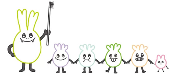 不思議なキャラが人気な歯科医院。|かわいいデザイン研究所