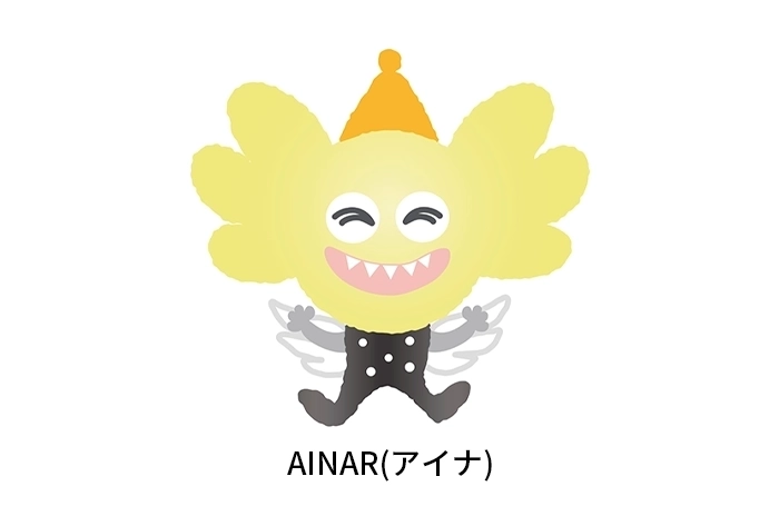 岡崎ならい歯科のキャラクター。可愛くカラフルで子供に親しみやすいデザイン｜かわいいデザイン研究所